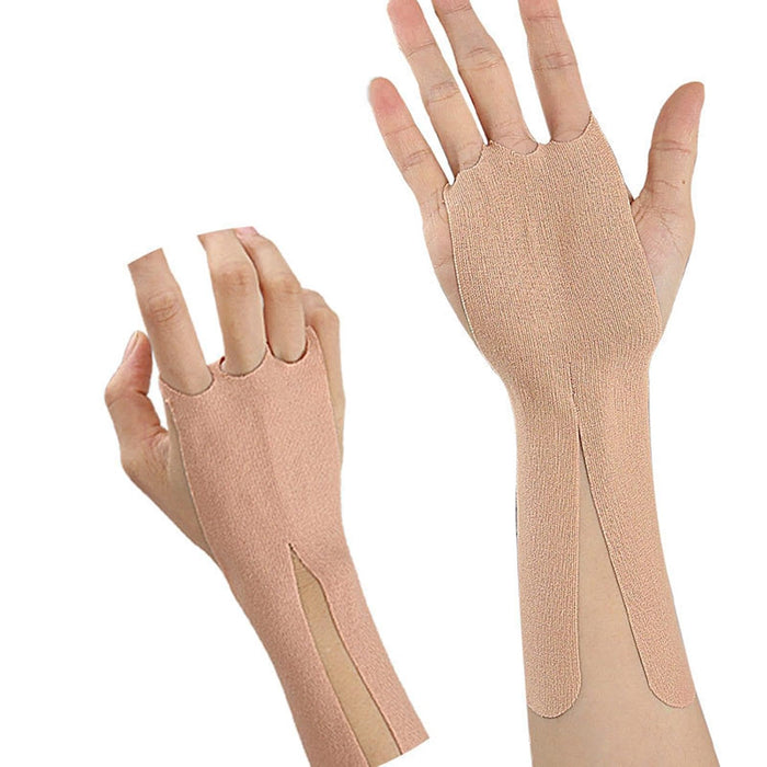 Digital Shoppy Pre-Cut Cotton Breathable Muscle Tape Custom Sized Intramuscular Effect Wrist Support Sports Tape
