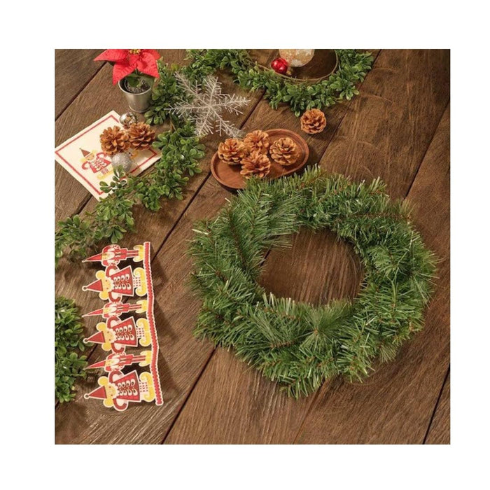 Holiday poinsettia floral decoration for tabletops