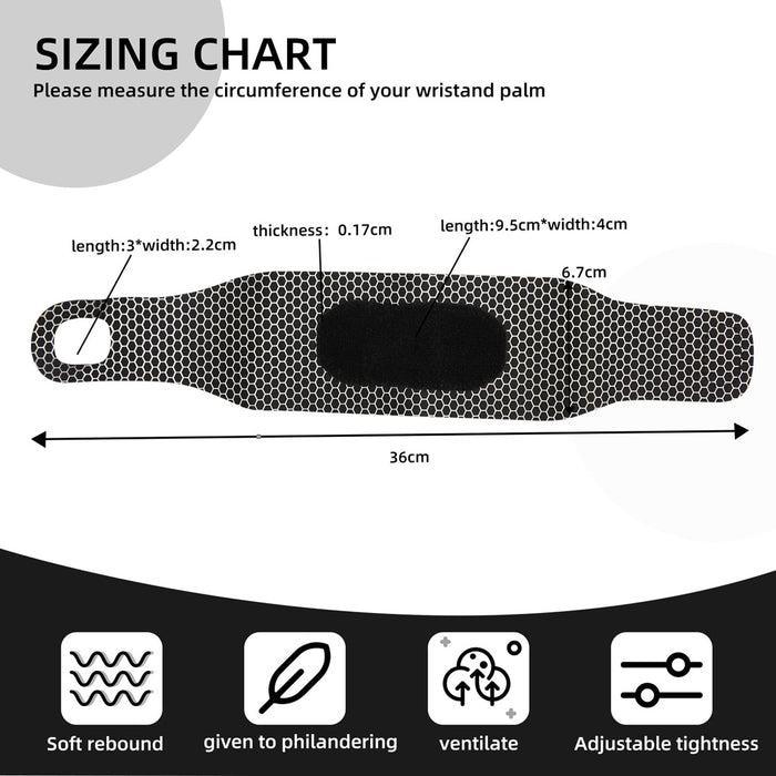 Lightweight wrist support brace for women, ideal for gym, tennis, weightlifting, and injury recovery.