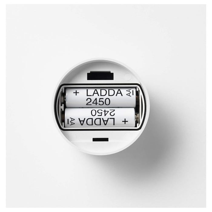 IKEA STÖTTA LED spotlight and clamp, battery-operated white  with  LED cabinet lighting strip w sensor, battery-operated white, 52 cm