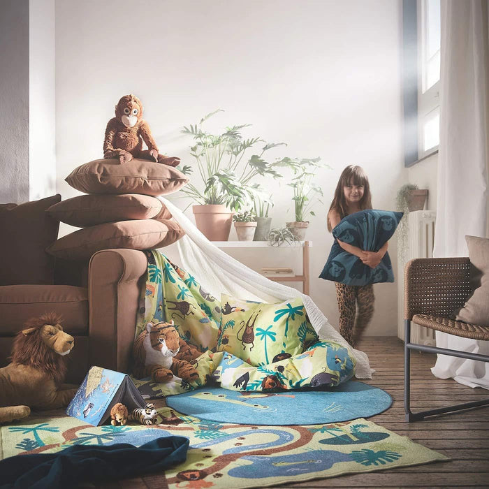 Ikea DJUNGELSKOG Soft Toy, Orangutan 66cm with Soft Toy, mini/Orangutan, 20 cm