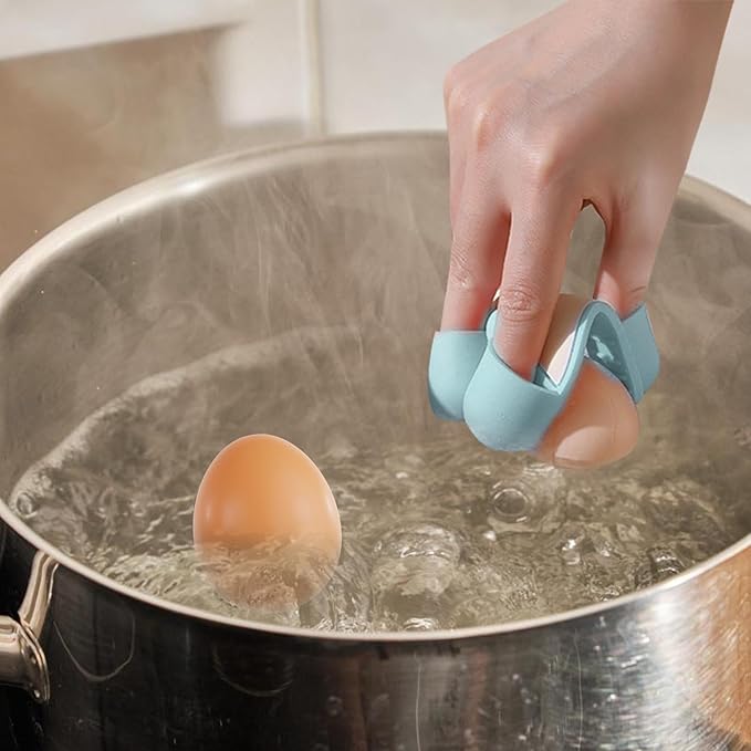 Digital Shoppy Creative Household Silicone Anti-scalding Clip Plate Holder