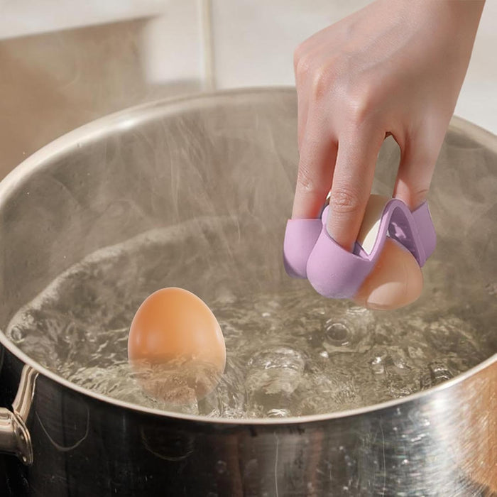 Digital Shoppy Creative Household Silicone Anti-scalding Clip Plate Holder