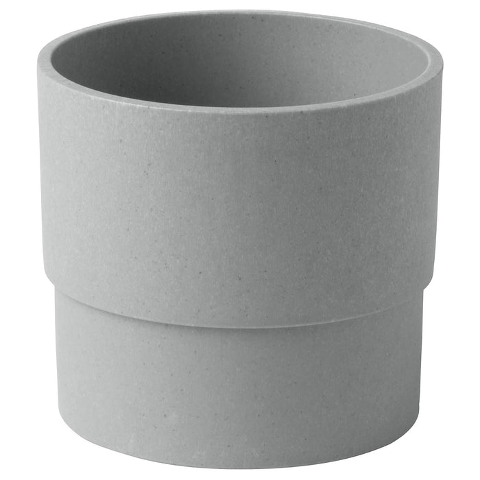 IKEA  FEJKA Artificial potted plant, oregan, 9 cm with Plant pot, in/outdoor grey, 9 cm (3 ½ ")