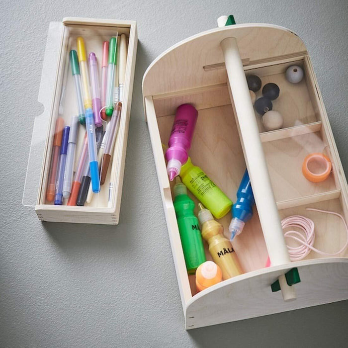 Ikea MÅLA Felt-tip pen, mixed colours (24 pack) with 365+ Label (59 pack)