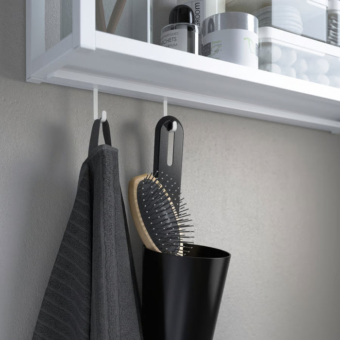 IKEA ENHET hook attached to frame system, perfect for storage