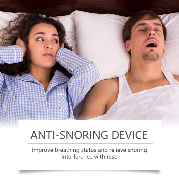 Digital Shoppy Anti-Snoring Mouthpiece – Soft Silicone Sleep Aid – Blue