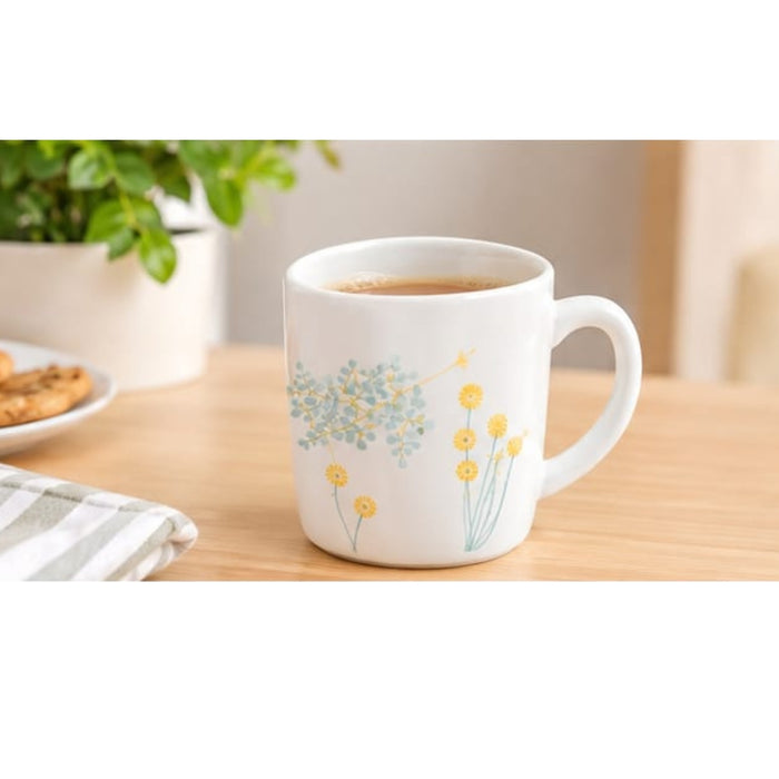 IKEA SKRANTARNA Cup, Floral Pattern 18 cl (6 oz), 6 Pack — Everyday Charm | Tea & Coffee Mugs