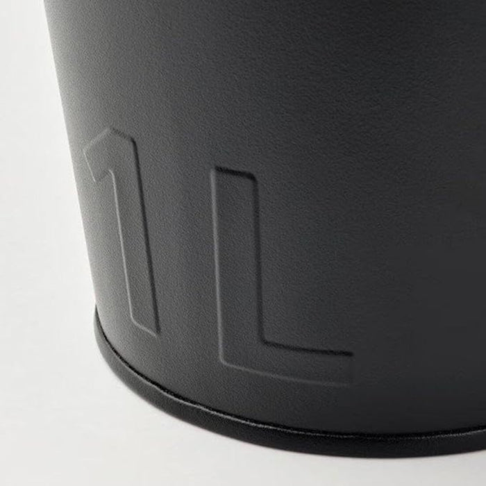 IKEA FEJKA Artificial Potted Plant Bougainvilla Pink 12 cm with ÅKERBÄR Plant Pot Anthracite 12 cm