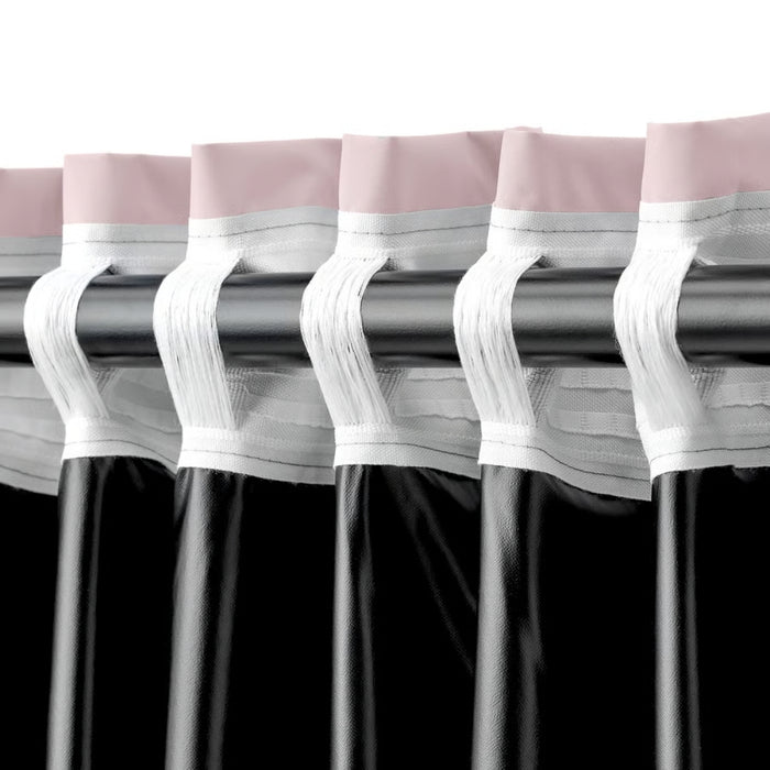IKEA BENGTA Block-out curtain, 1 piece, with heading tape, 210x250 cm (83x98 ")