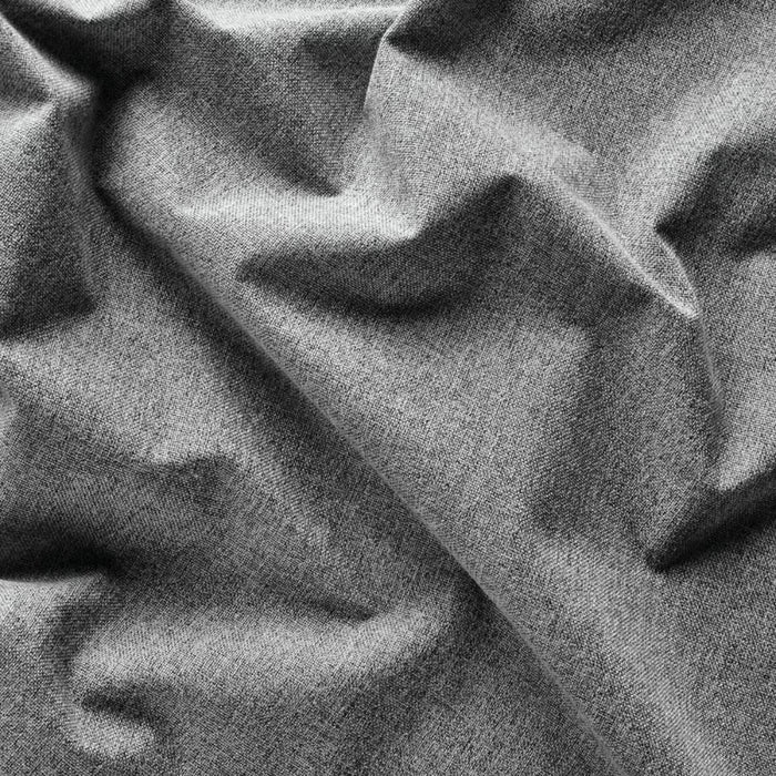 Close-up of crumpled gray fabric