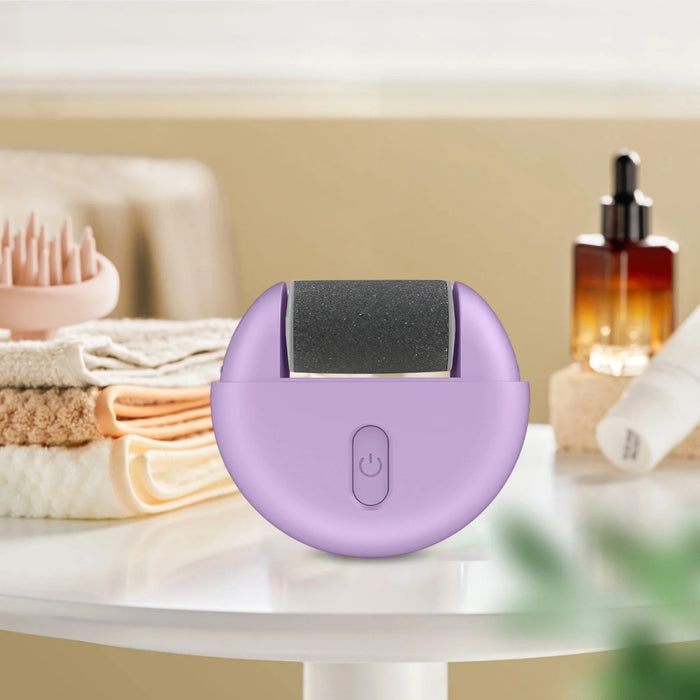 Digital Shoppy USB Charging Electric Foot Grinder – Waterproof Pedicure Tool - Purple