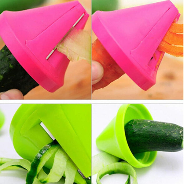 Digital Shoppy Spiral Shredder – Green Multi-functional Vegetable Cutter