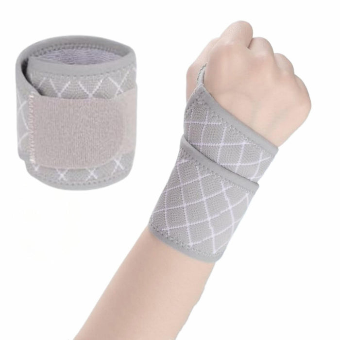 Digital Shoppy Athletic Wrist Guard – Knitted Compression Support for Gym, Sports & Fitness