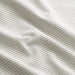 BERGPALM pillowcase, grey/striped, 50x80 cm. Soft cotton fabric with thin horizontal grey stripes on white – gently wrinkled texture adds relaxed charm – 80577149.