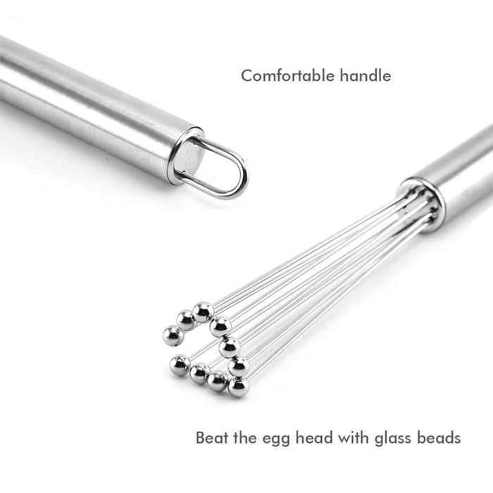 Digital Shoppy Stainless Steel Ball Whisk – Efficient Mixing, Ergonomic Handle