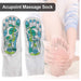 Digital Shoppy reflexology socks – LEFT and RIGHT socks with labeled zones for liver, spine, bladder, etc.