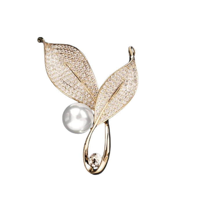 Digital Shoppy Elegant Crystal Brooch Pin