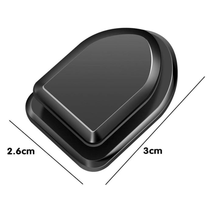 Digital Shoppy Mini Car Hooks – 4pcs Adhesive Dashboard Organizers, Multifunctional