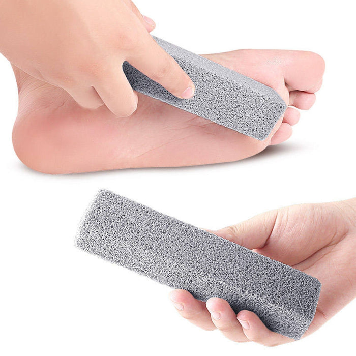 Digital Shoppy Portable Pedicure Foot Scrubber with Hard Skin Callus Remover Pumice Stone Foot File Foam Glass Callus Remover