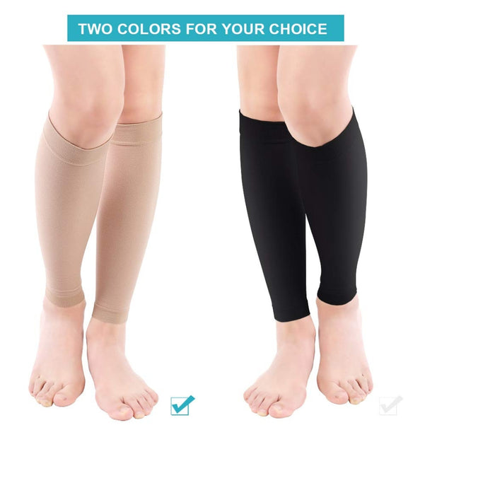 Digital Shoppy Wristband compression socks sports compression leg guard beige