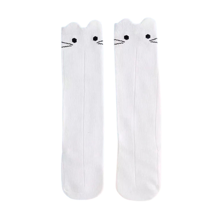 Digital Shoppy Baby Cotton Long Socks, M – Warm & Soft for Autumn/Winter