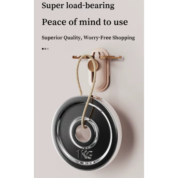 Digital Shoppy Wall Hook — No‑Drill Eco Design | High Load‑Bearing Adhesive Holder