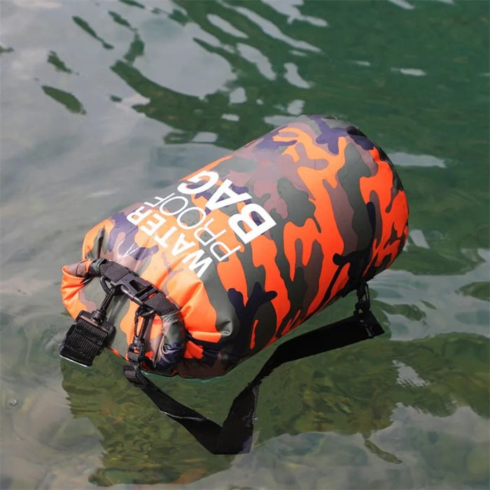 Digital Shoppy Camouflage Waterproof Backpack, 10L – Beach & Travel Bag