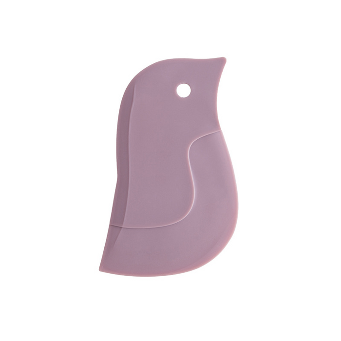 Cute Penguin Shape Baking Soft Blade Scraper Oil Dish Plate Scraping Kitchen Gadget Dirty Stains Cleaning Wiping Board Squeegee Kitchen Gadgets, Pink
