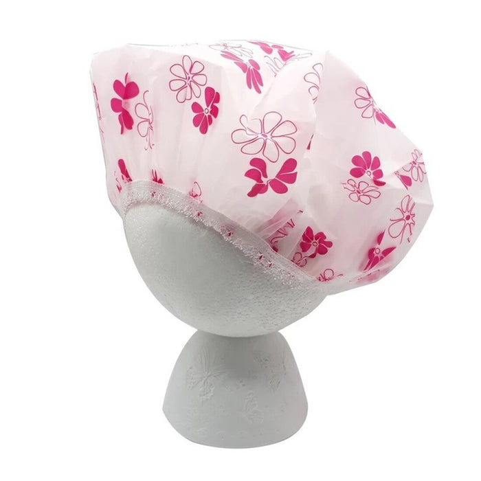 Digital Shoppy Shower And Bath Cap Printing Waterproof Shower Cap