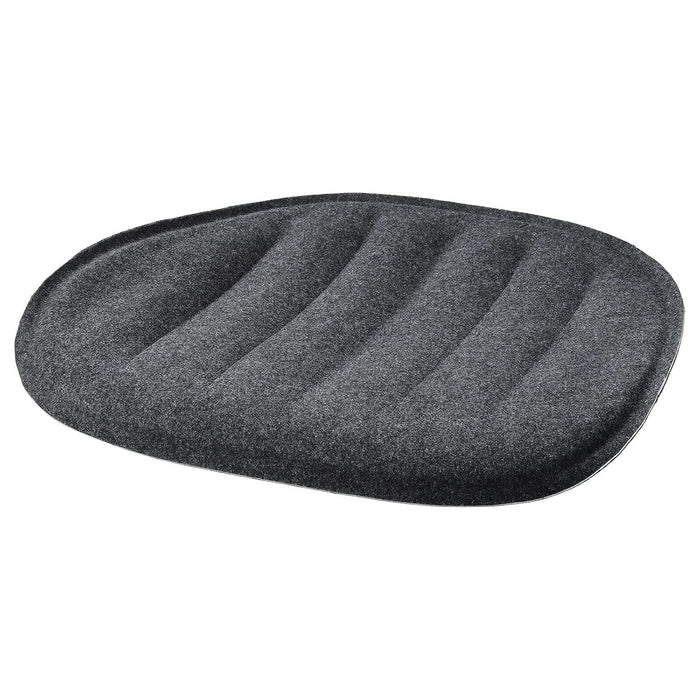 IKEA PYNTEN Seat pad, dark grey, 41x43 cm