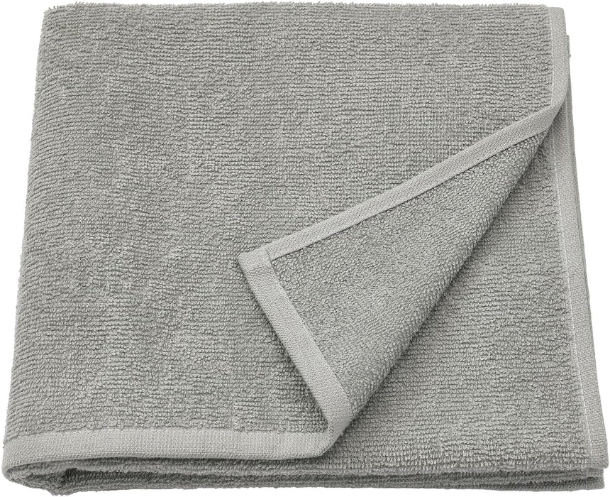IKEA LUDDVIAL Bath towel, grey, 55x120 cm (22x47 ")