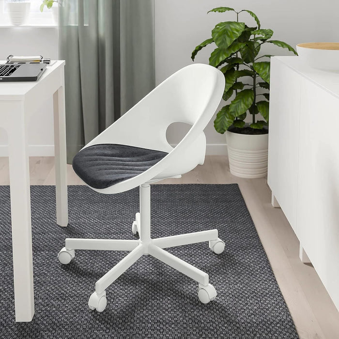 IKEA PYNTEN Seat pad, dark grey, 41x43 cm