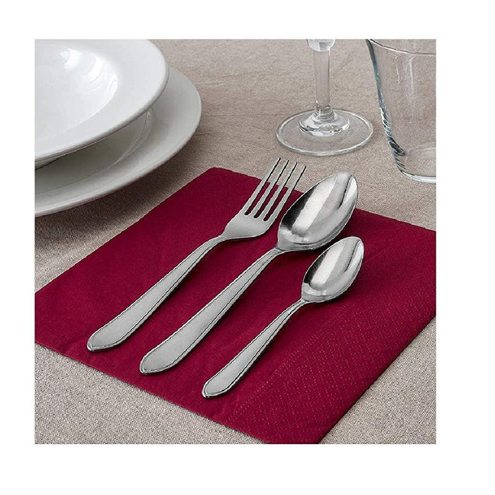 Ikea Lunch Set with Insulated Bag, Stainless Steel Cutlery (12 piece), Glass Water Bottle(500 ml), and Snack Cup (300 ml)