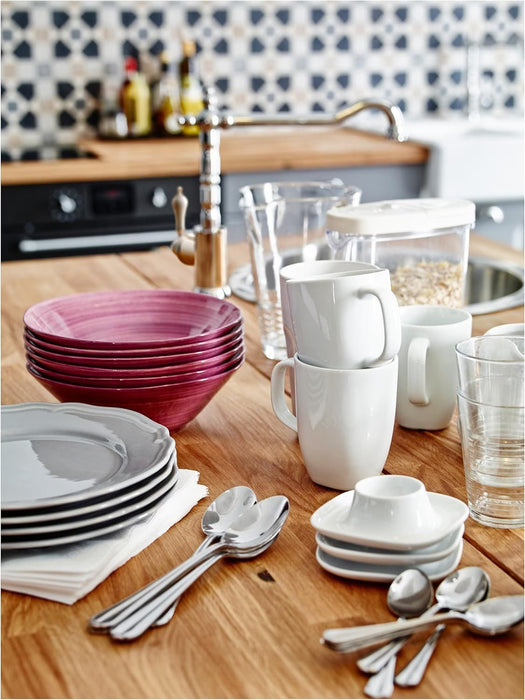 Scandinavian style IKEA VÄRDERA mug in white