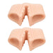 Digital Shoppy double‑hole gel toe separator translucent silicone bunion corrector #7385