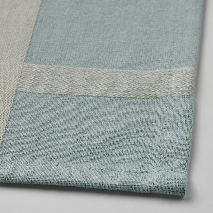 IKEA NISSÖGA Tablecloth, blue, 145x240 cm (57x94 "),IKEA NISSÖGA Napkin, Grey/Dark Blue, 35x35 cm (14x14) (4 Pack)