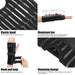 Digital Shoppy wrist brace close‑up showing elastic band aluminum bar hook and loop fastening and reinforced hemming design