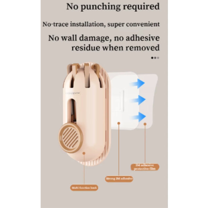 Digital Shoppy Wall Hook — No‑Drill Eco Design | High Load‑Bearing Adhesive Holder