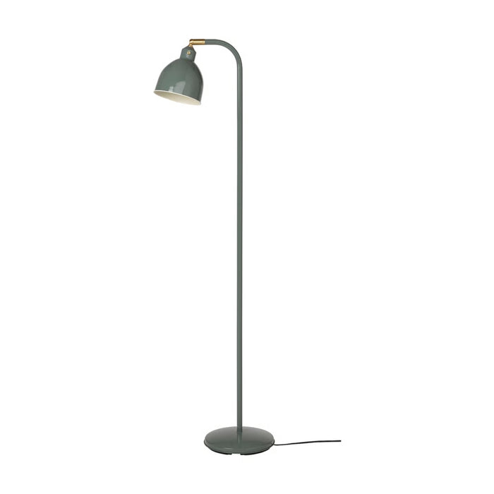 IKEA RÖDFLIK Floor/reading lamp, grey-green