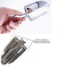 Stainless steel garden shovel – detachable scoop with handle connection feature and usage instructions