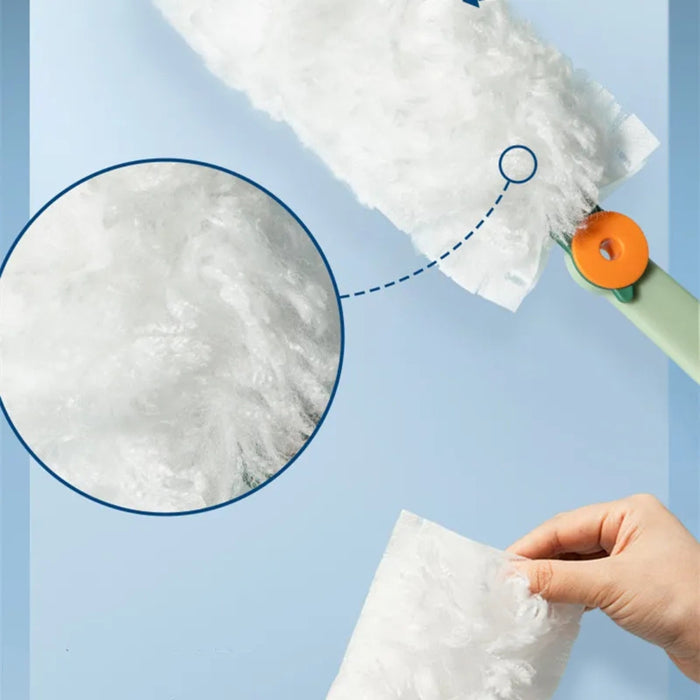 Digital Shoppy Electrostatic Dust Brush, White – Zenzi Vacuuming Tool