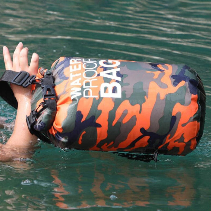 Digital Shoppy Camouflage Waterproof Backpack, 10L – Beach & Travel Bag