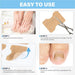 Double-sided nail paste tape for nail correction and repair