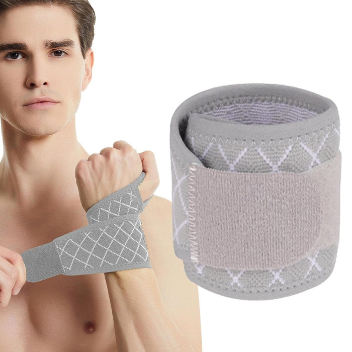 Digital Shoppy Athletic Wrist Guard – Knitted Compression Support for Gym, Sports & Fitness