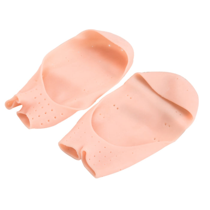  Skin silicone toe protectors with ventilation holes for comfort