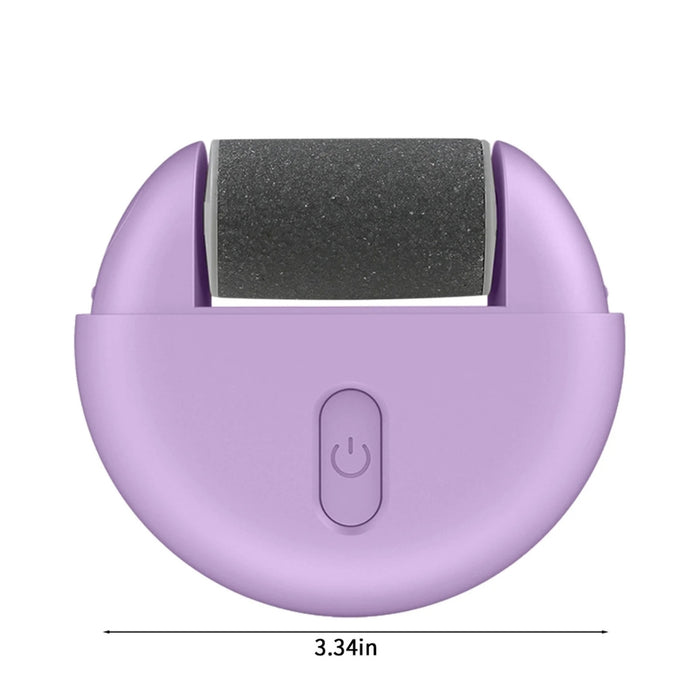Digital Shoppy USB Charging Electric Foot Grinder – Waterproof Pedicure Tool - Purple