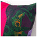 Colorful fabric with abstract pattern on a multicolored background