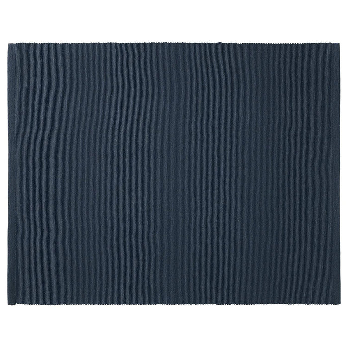 IKEA Dining Set with Side Plates, Bowls, Placemats and Napkins, Blue, 16-Piece