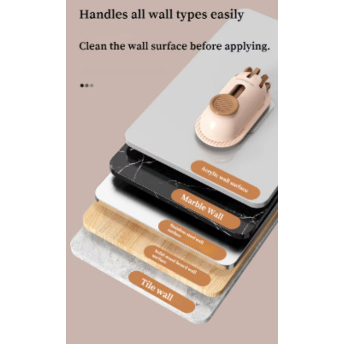 Digital Shoppy Wall Hook — No‑Drill Eco Design | High Load‑Bearing Adhesive Holder